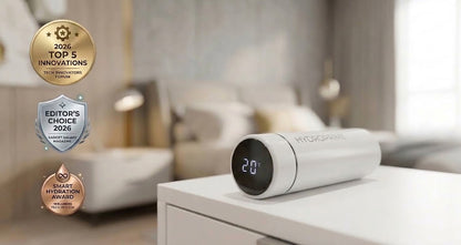 HYDROPRIME™ white edition borraccia inox intelligente