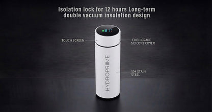 HYDROPRIME™ white edition borraccia inox intelligente